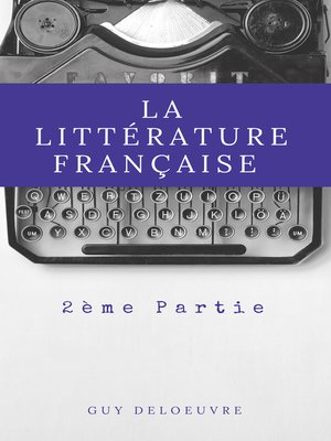 cover image of La littérature Française 2ème Partie